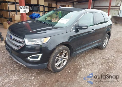2015 Ford Edge Titanium из США, поврежденный, VIN 2FMTK4K91FBB29118